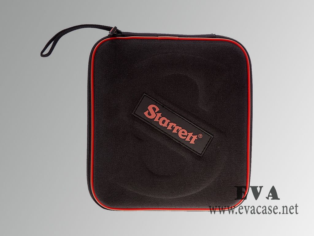 Molded EVA hole saw carry storage travel case for Starrett rubber patch